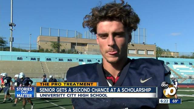 University City senior gets a second chance at a scholarship