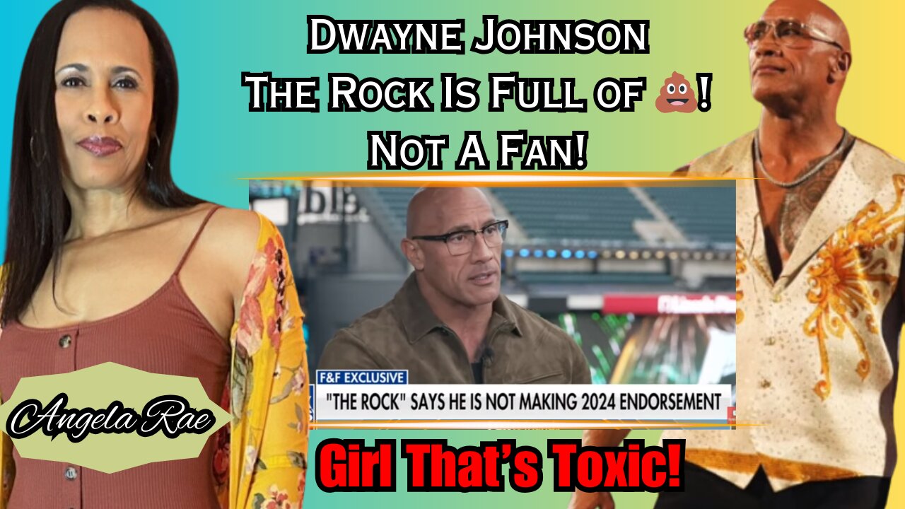 DWAYNE JOHNSON Wishy Washy Politically, Like We Care!