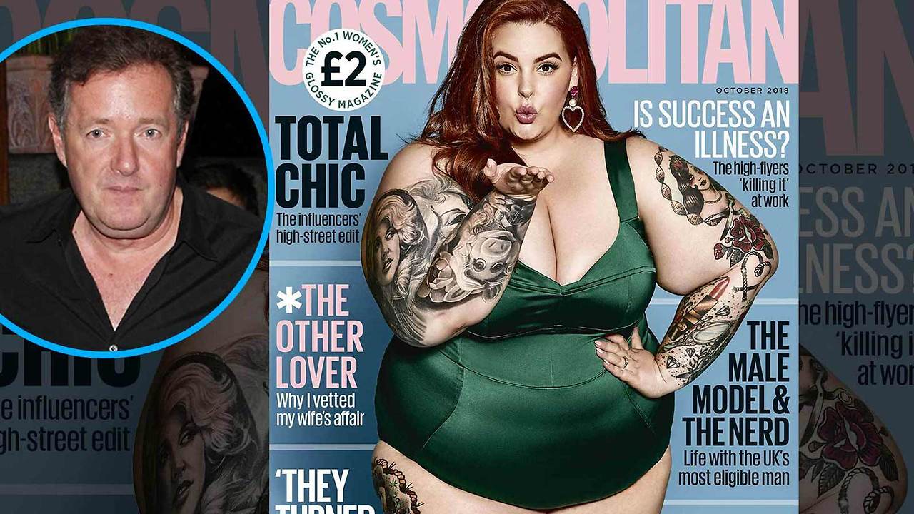 Tess Holliday Hits Back at Piers Morgan: My Cover Shouldn’t Impact ‘Your Small Minded Life