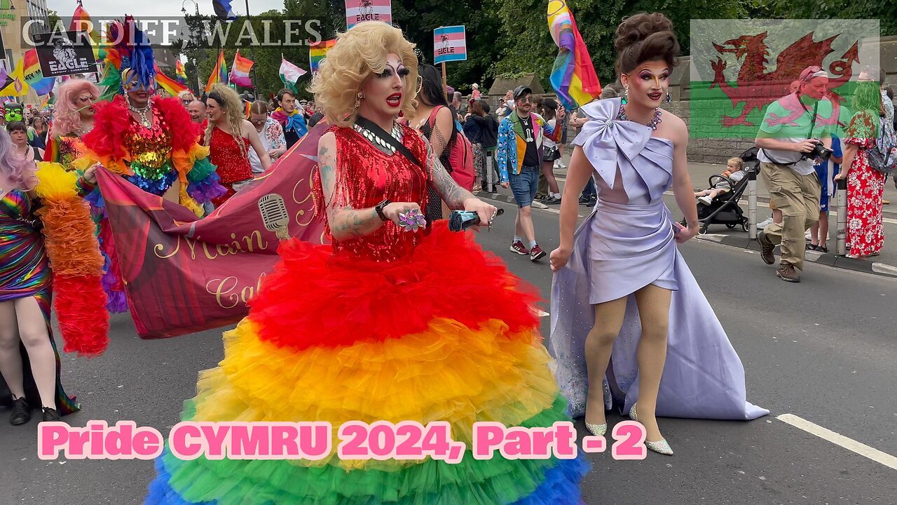 PRIDE CYMRU 2024, Cardiff South Wales, Part - 2