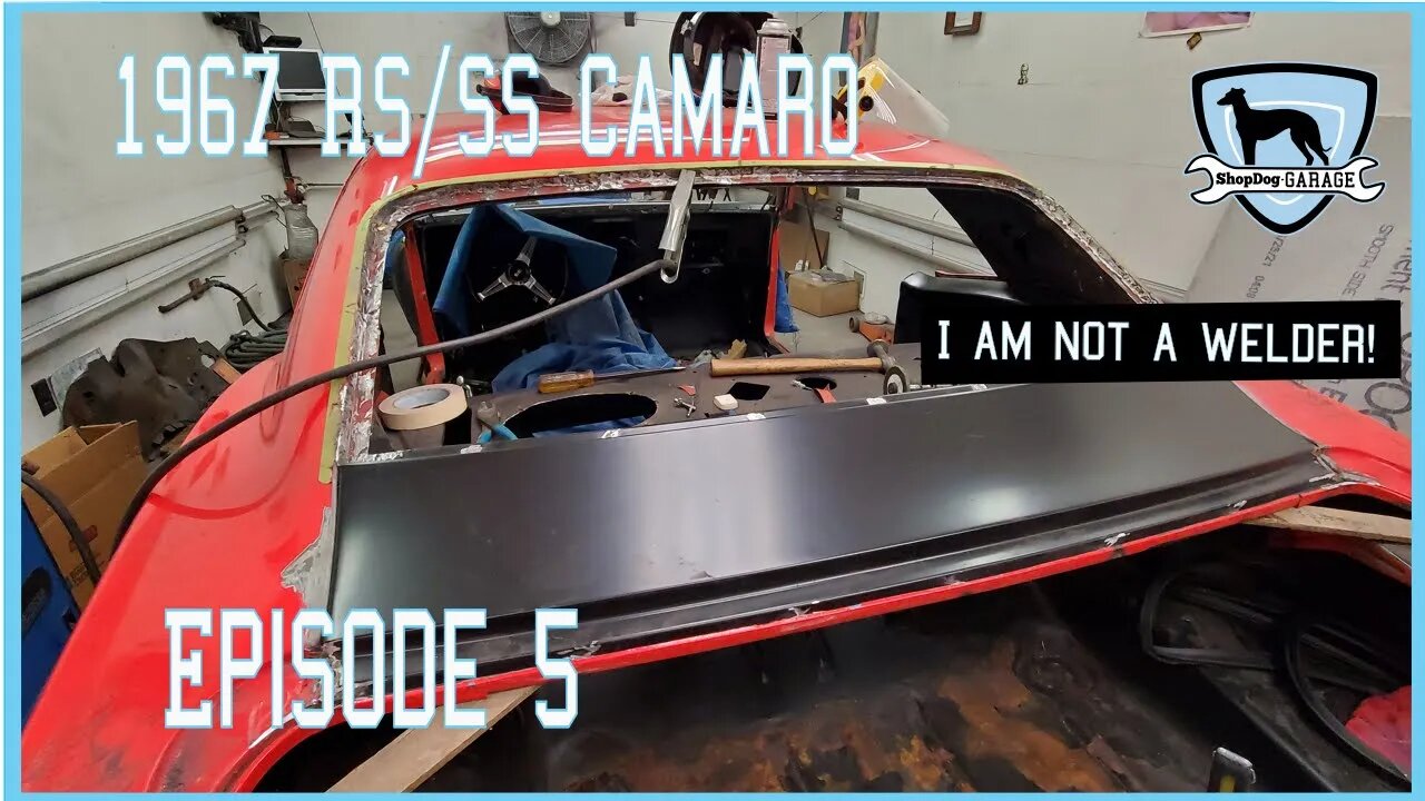 The RocketShip 67 Camaro Ep 5: Stuffed in the trunk!