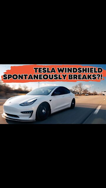 My Tesla Model Y Windshield Spontaneously Breaks?!