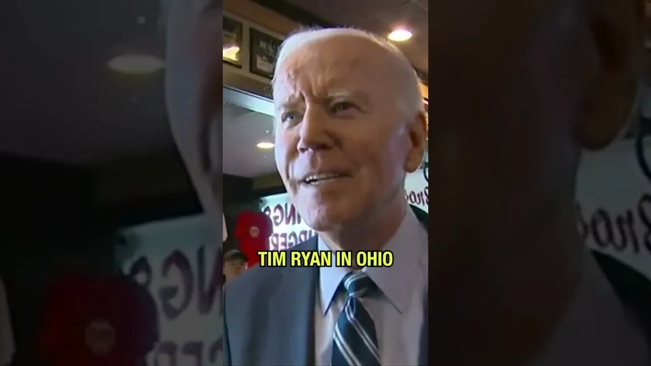 "What are you TALKING ABOUT?" Biden gets visibly confused before mumbling nonsense