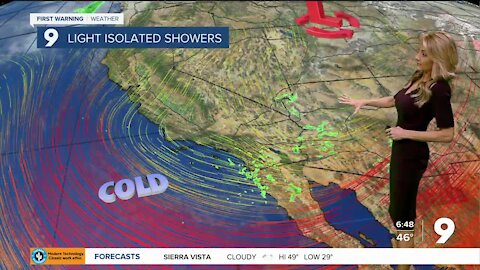 A blast of winter arrives in southern Arizona