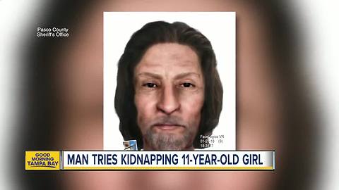 Deputies looking for man who tried to kidnap an 11-year-old off her bike in Pasco County