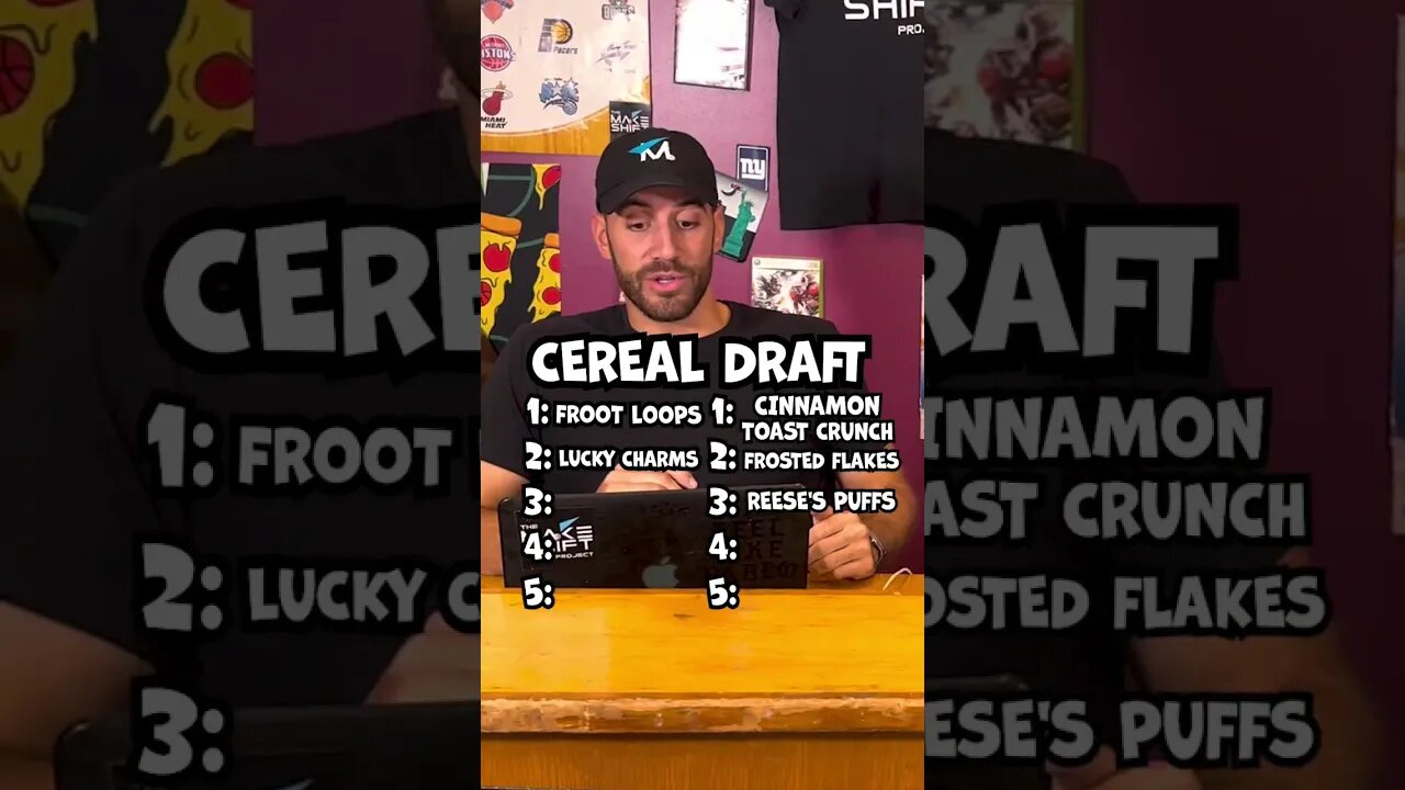 The Cereal Draft!! Which Cereal Did We Miss? #shorts