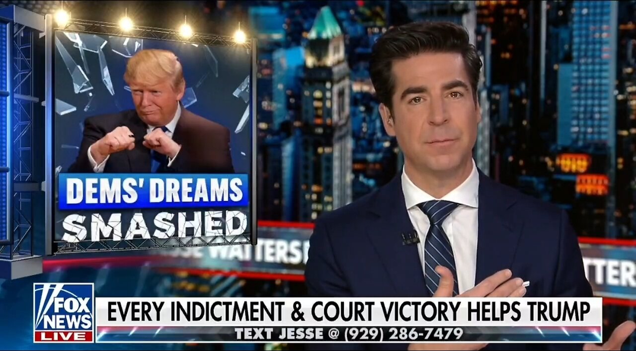 Watters: Every Trump Indictment Makes Him Stronger