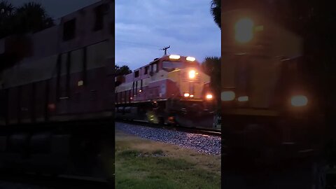 Florida East Coast Railway FEC-206 at Daytona Beach Golf Club July 7 2023 #railfanrob #fec206