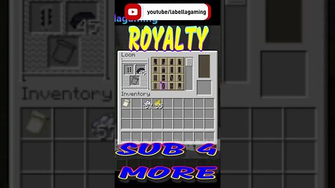 King Or Queen Banner | Minecraft