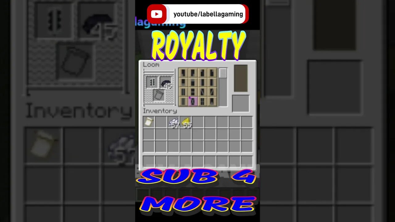 King Or Queen Banner | Minecraft