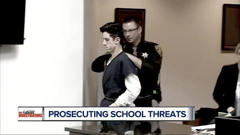 Charging decisions on Metro Detroit school threats vary between counties