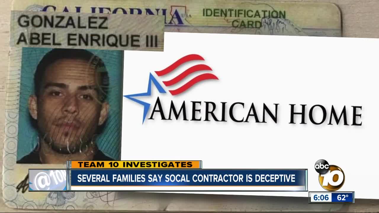 Multiple families warn about 'deceptive' SoCal contractor