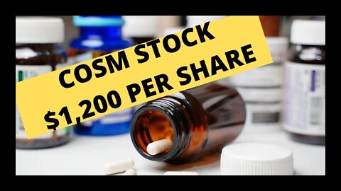 COSM STOCK $1,200 PER SHARE TOMORROW!!!!