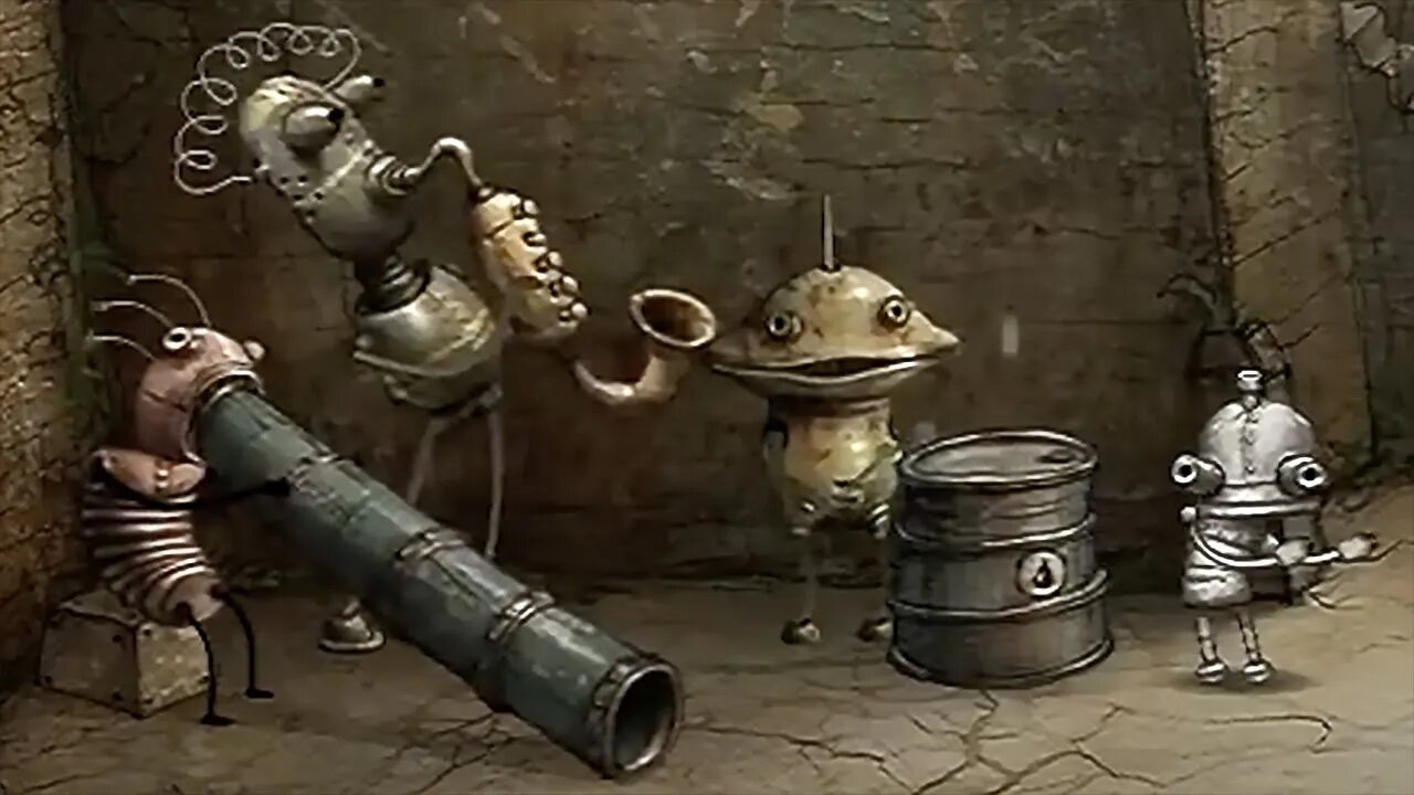 [10 HOURS] of Machinarium Music Robots