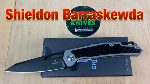 Shieldon Knives Barraskewda / includes disassembly/ nice design but not quite ready !