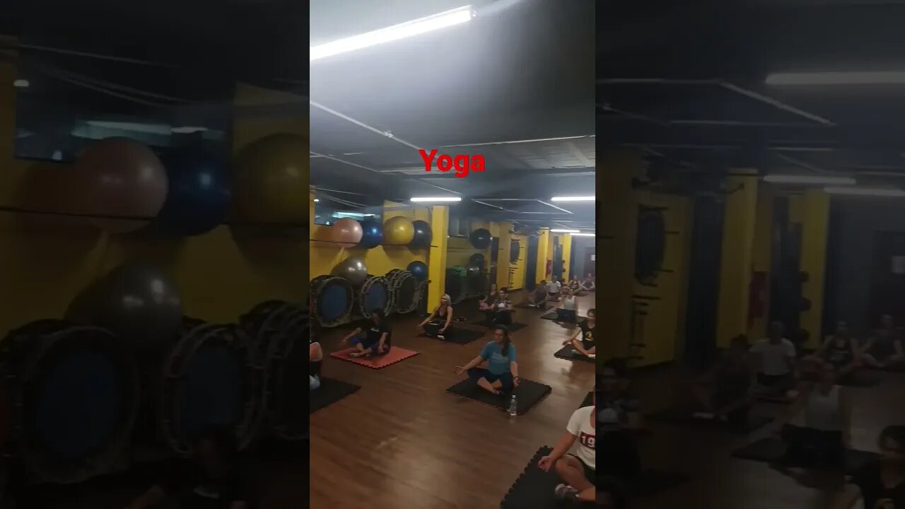 Aula de Yoga 🙏🙏