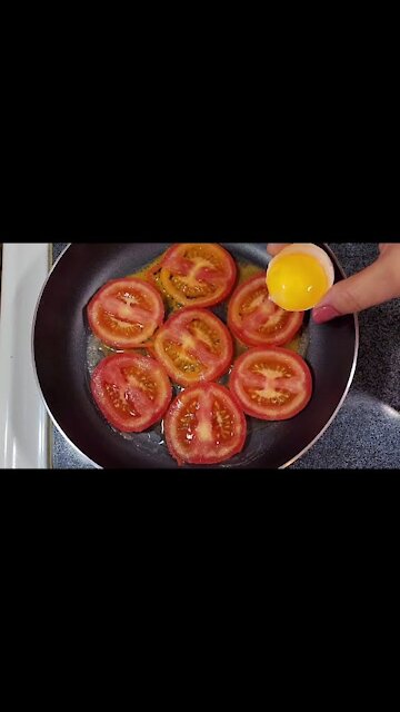 Egg Tomato Recipe || #shorts || Breakfast Recipe Delicious Inexpensive || #youtubeshorts #breakfast