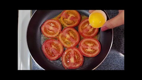 Egg Tomato Recipe || #shorts || Breakfast Recipe Delicious Inexpensive || #youtubeshorts #breakfast