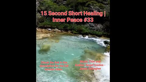 15 Second Short Healing Inner Peace | Meditation Music | Angel Guides | #33 #Meditation #shorts
