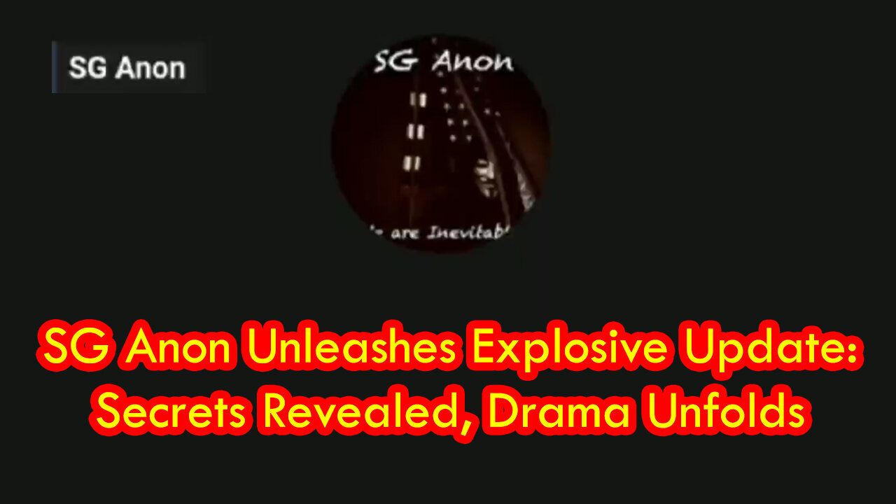 SG Anon Unleashes Explosive Update: Secrets Revealed, Drama Unfolds