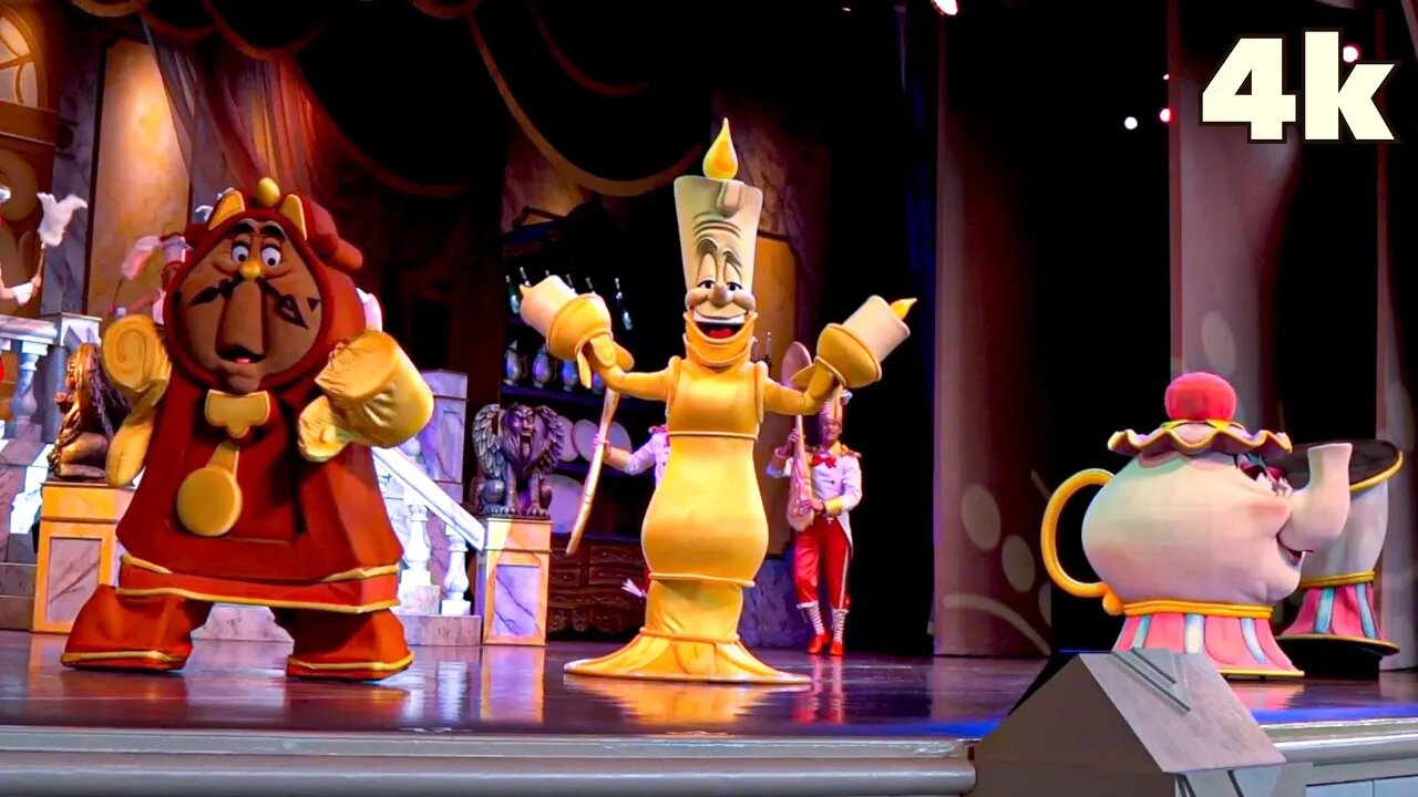 [4k] Beauty & The Beast Live on Stage | Disney's Hollywood Studios