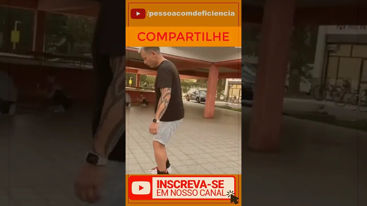 Vamos ver se o youtube vai mostrar este vídeo sobre Pessoa com deficiência