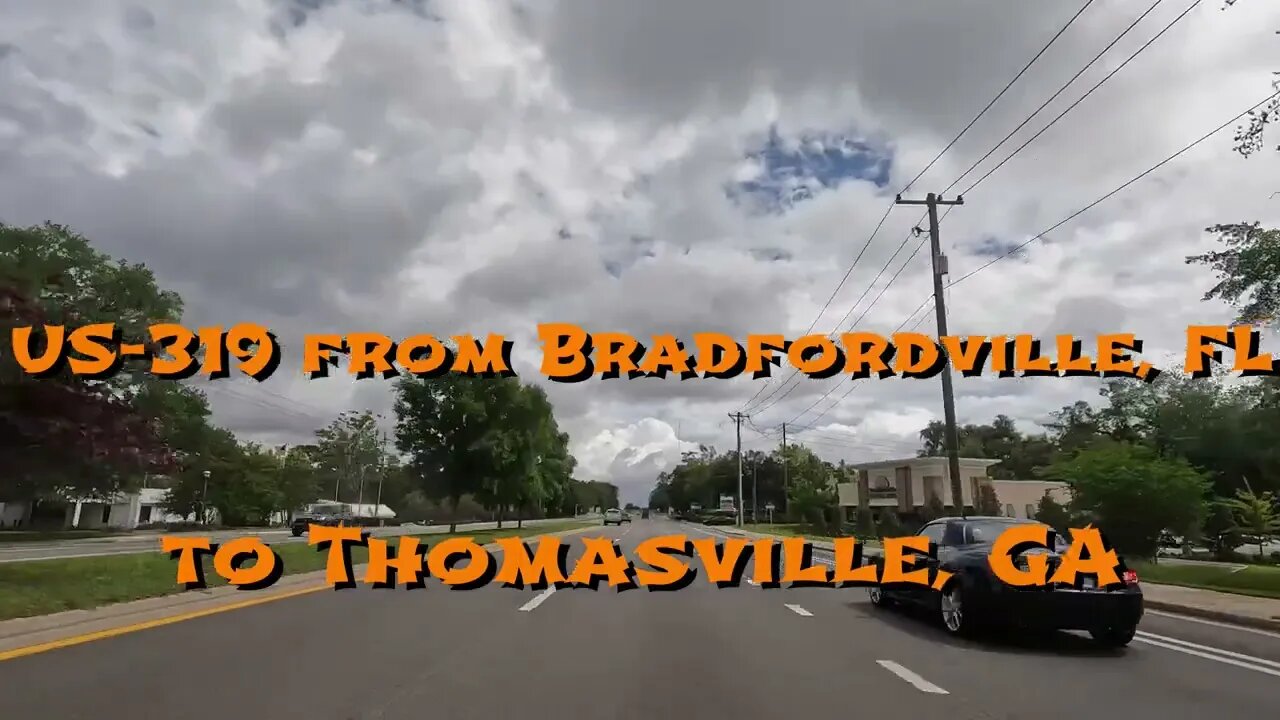 US 319 from Bradfordville, FL to Thomasville, GA