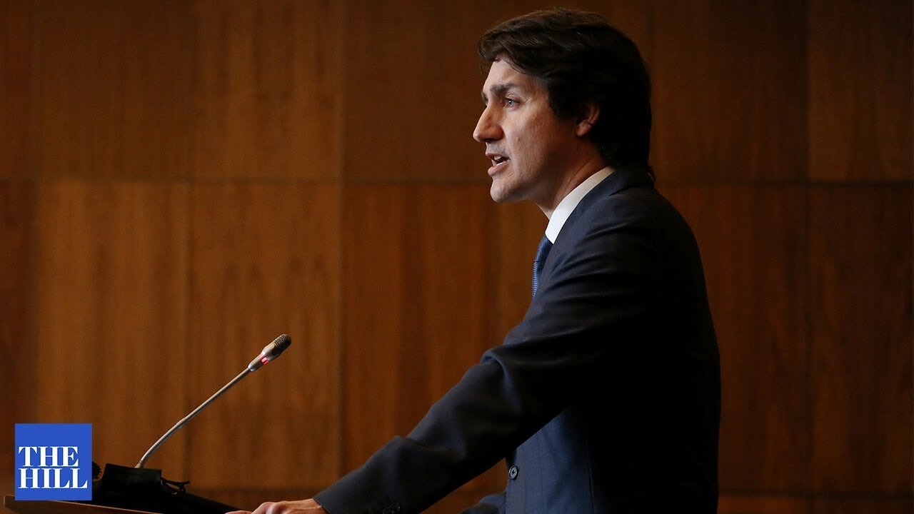 'Biggest Threat Since WWII': Justin Trudeau Delivers Remarks Following Russian Invasion Of Ukraine