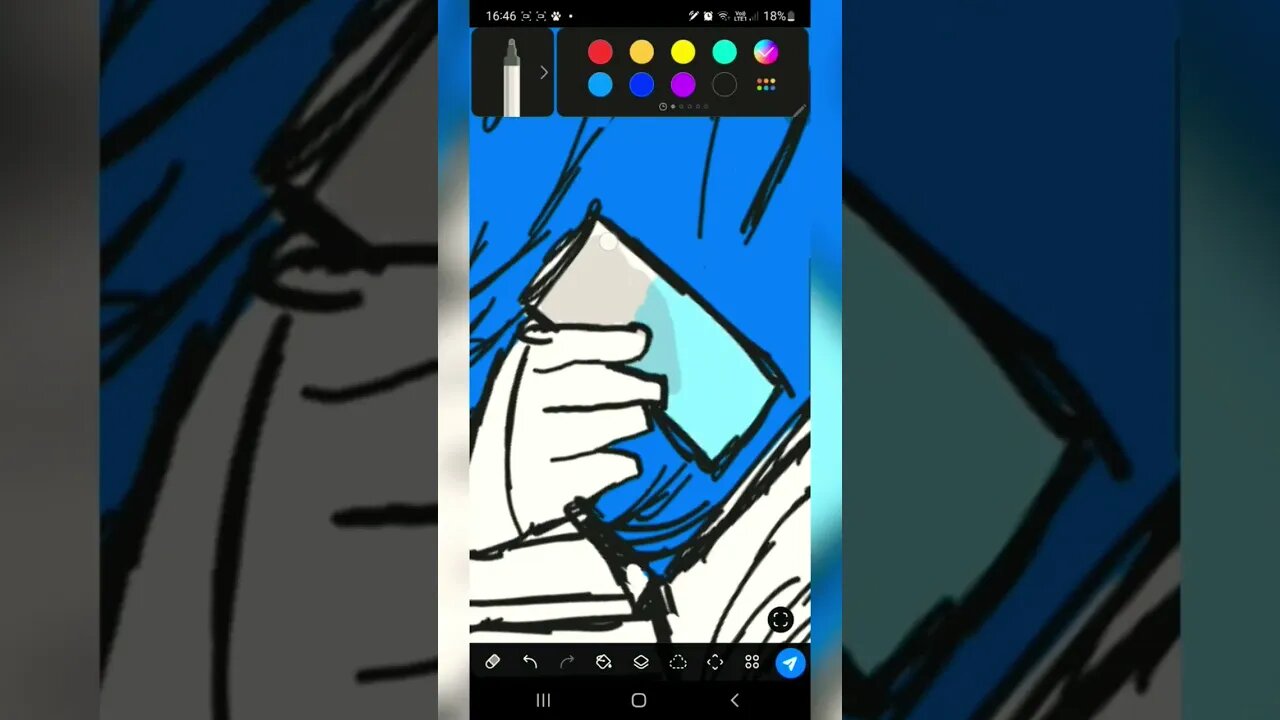 summer art (timelapse) #art #summervibes #summer