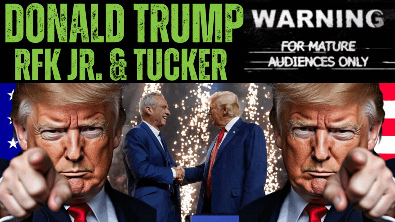 Trump, Tucker & RFK jr. LIVE Arena Show | Last Tucker Tour LIVE Show