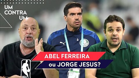 Abel Ferreira é MELHOR que Jorge Jesus? Veja esse BAITA DEBATE!