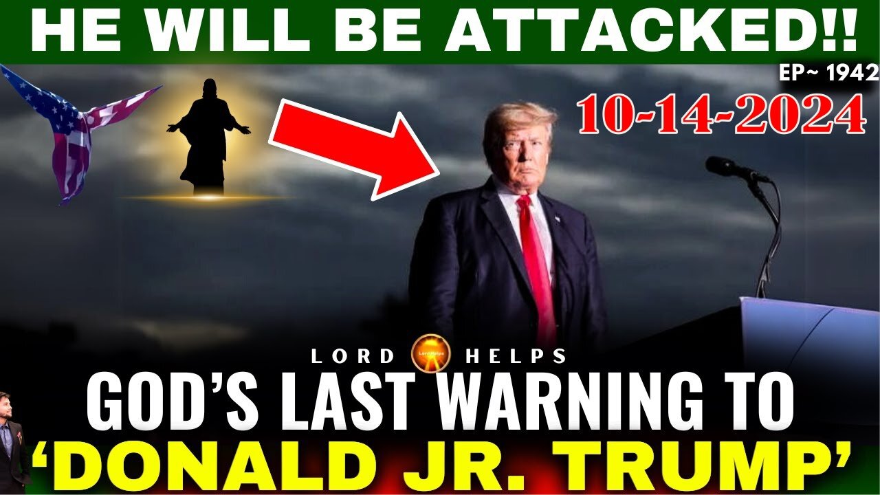 URGENT! "GOD'S SERIOUS WARNING FOR DONALD TRUMP"!Trump Prophetic Word!!