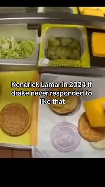 Kendrick Lamar if Drake never responded to like that