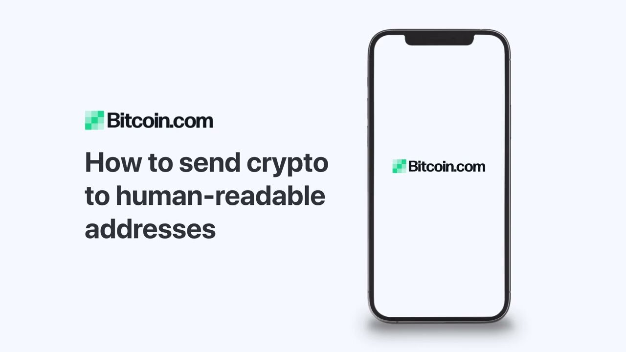 How to send crypto to human readable addresses