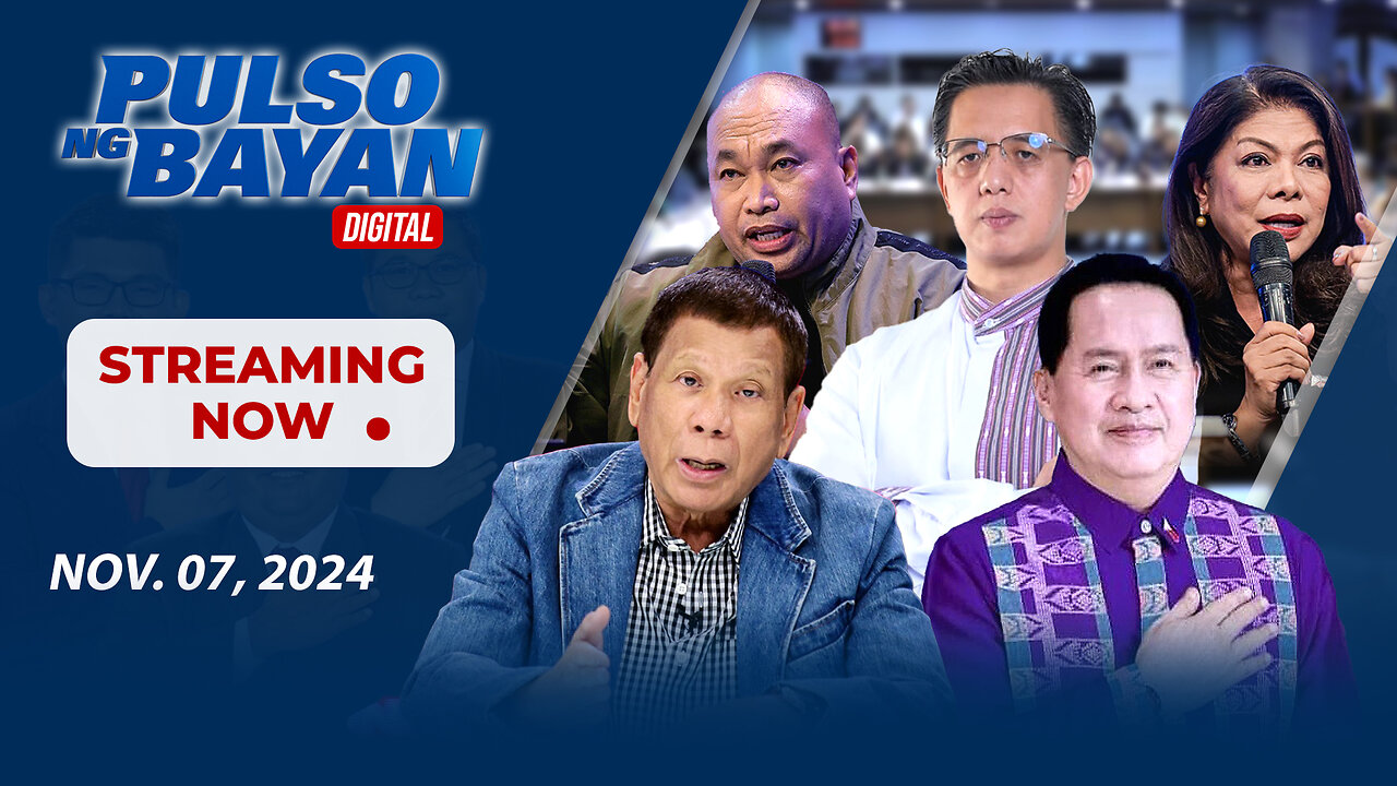 LIVE | Pulso ng Bayan with Admar Vilando at Jade Calabroso | Nov. 7, 2024