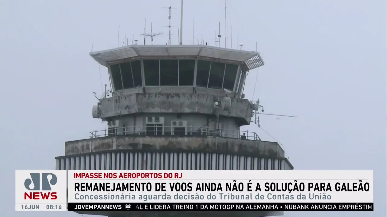 Remanejamento de voos ainda não é a solução para o Galeão