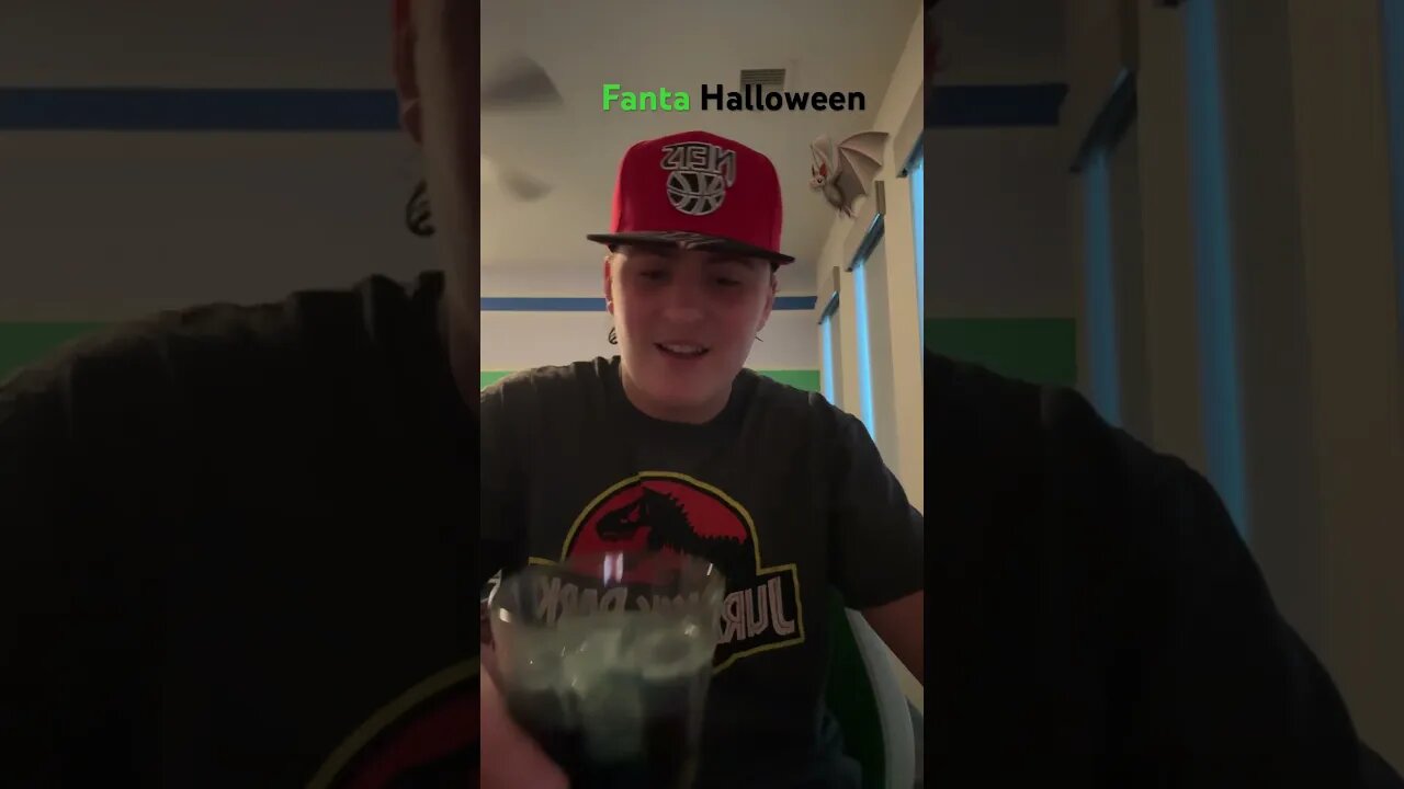 Fanta Halloween drink #crazy #halloween #trending #viral #soda #spooky