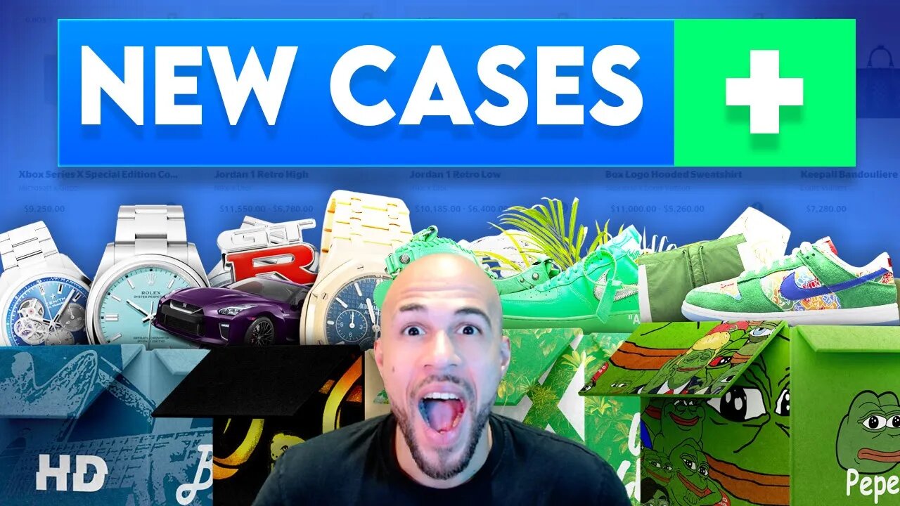 HYPEDROP ADDED NEW CASES… SO I HAD TO TRY THEM! *TRICKY*