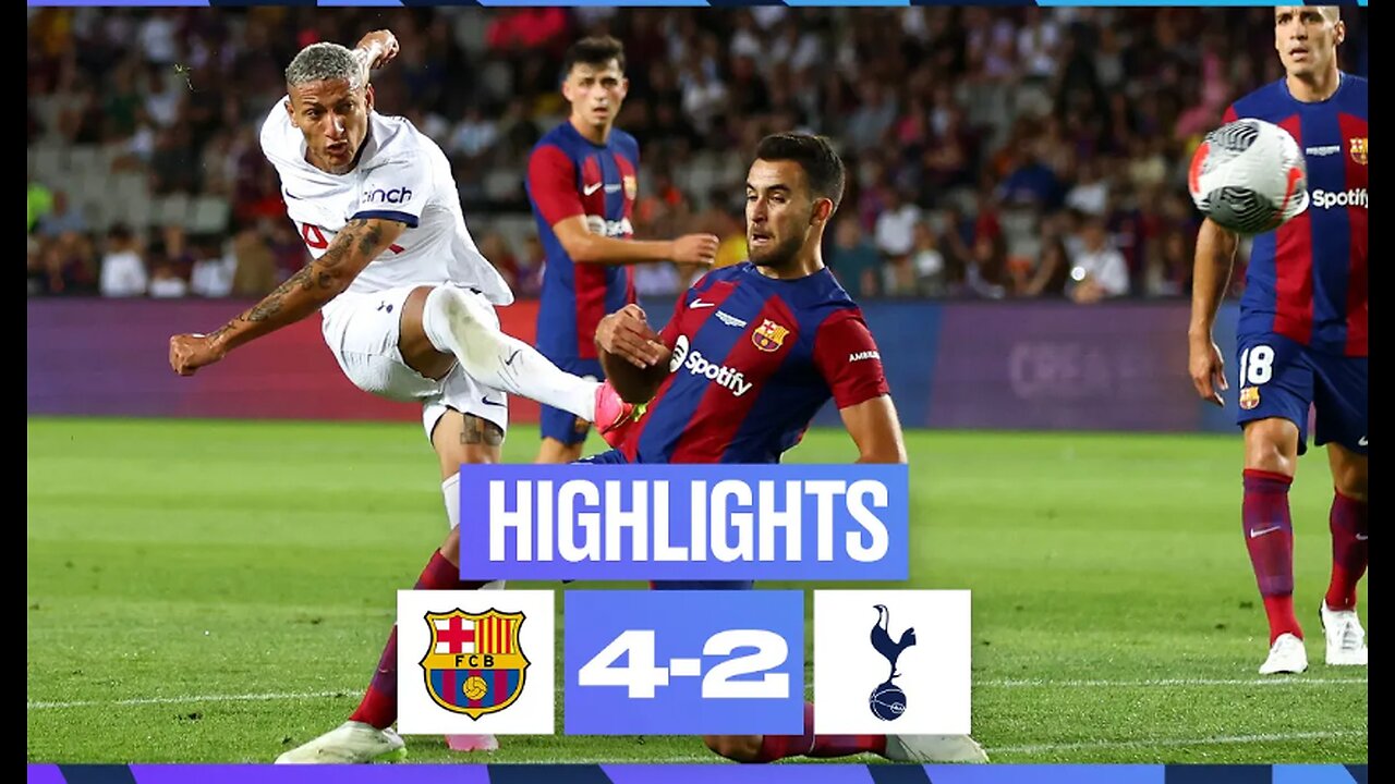 Barcelona vs Tottenham