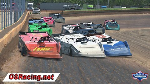 K5 Championship Pro Late Models at Cedar Lake Speedway - iRacing Dirt #iracing #dirtracing