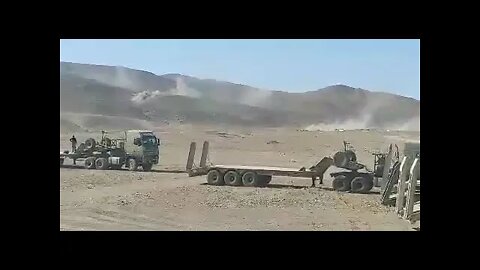 Iranian Armed Forces Iranian Near Border At Nakhchivan, Azerbaijan