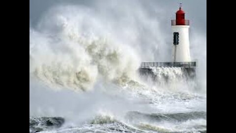 Storm on the Black Sea 🌊💧🌩️🌧️
