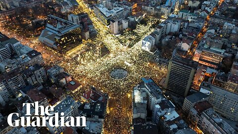 Thousands of protesters flood Belgrade over railway canopy collapse