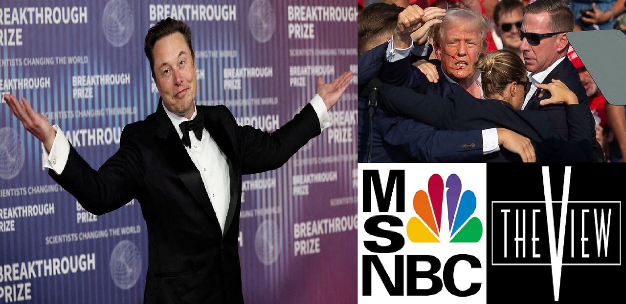 Elon Musk Giving Trump $45M Monthly After Assassination Attempt, MSNBC & The View Continue to Incite