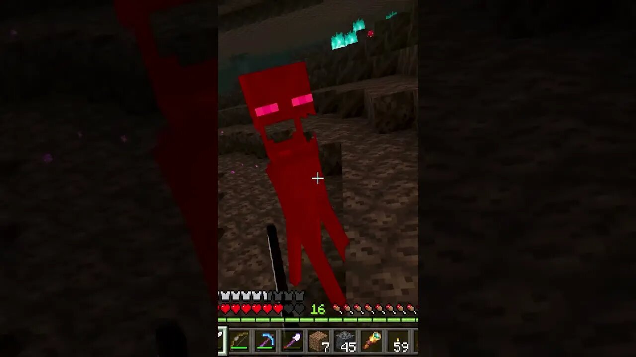 Enderman Probs | Minecraft #shorts