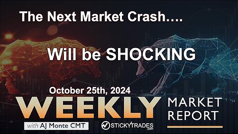 The Next Market Crash will be SHOCKING - Weekly Market Report with AJ Monte CMT