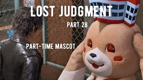 Lost Judgment Part 28 - Part-Time Mascot