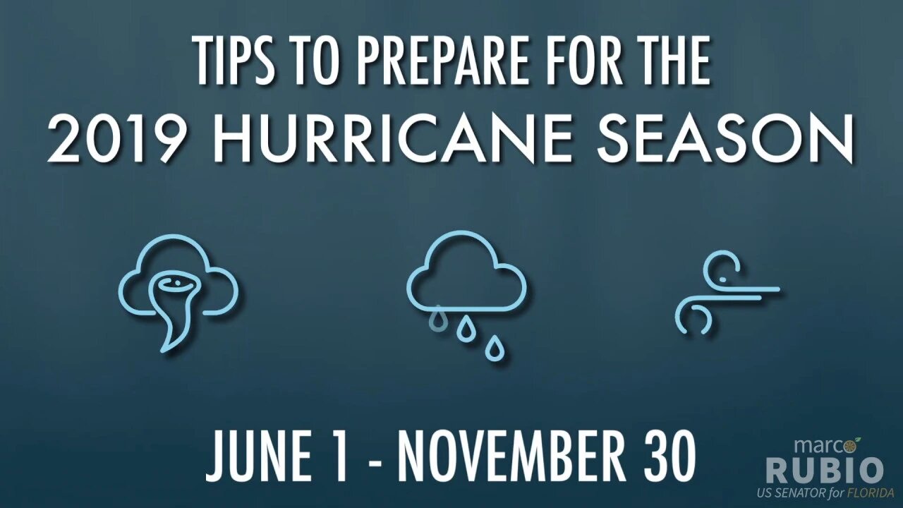 Tips to Prepare for the 2019 Hurricane Season