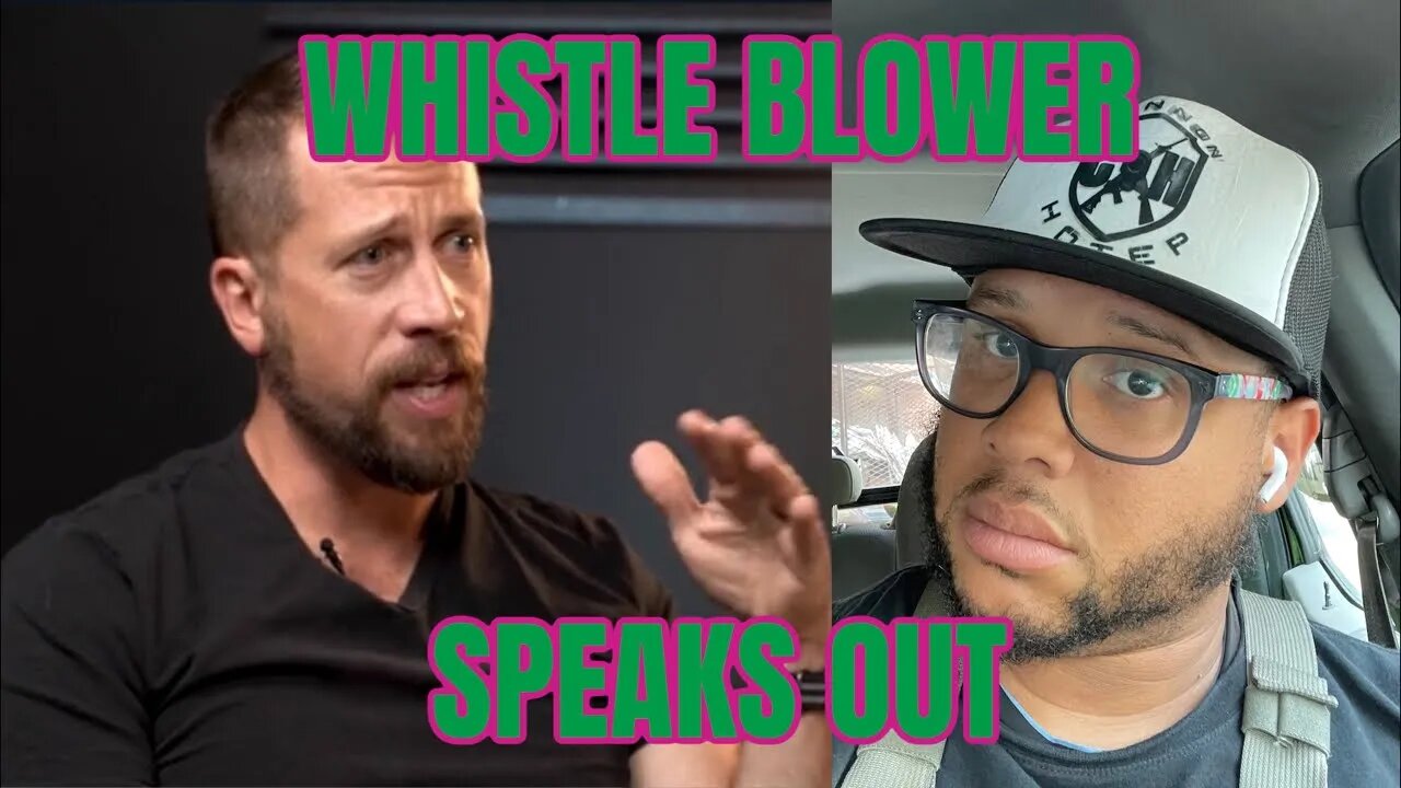 Ef 🐝 👁 whistle blower speaks out, and My Thoughts