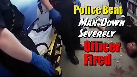 Police Beat A Man Down Severely